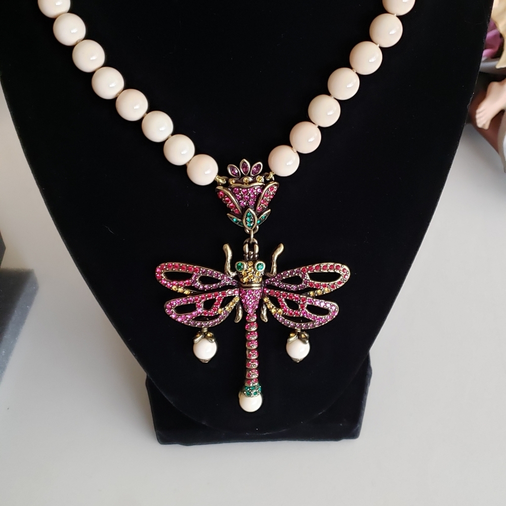 Heidi Daus Dragonfly Necklace